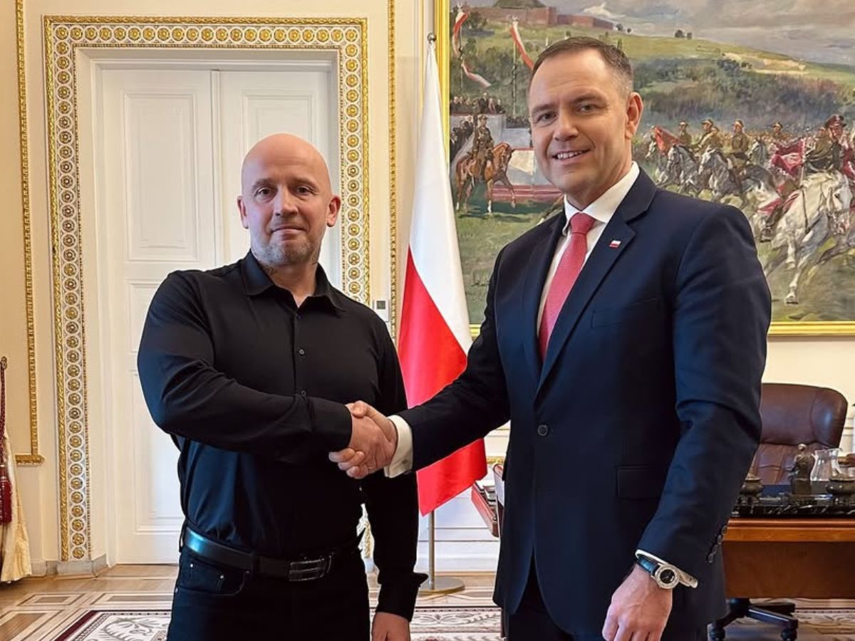 Peja spotkał się z prezydentem