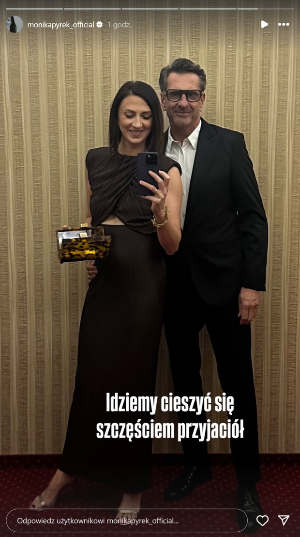 Monika Pyrek na ślubie Cichopek i Kurzajewskiego