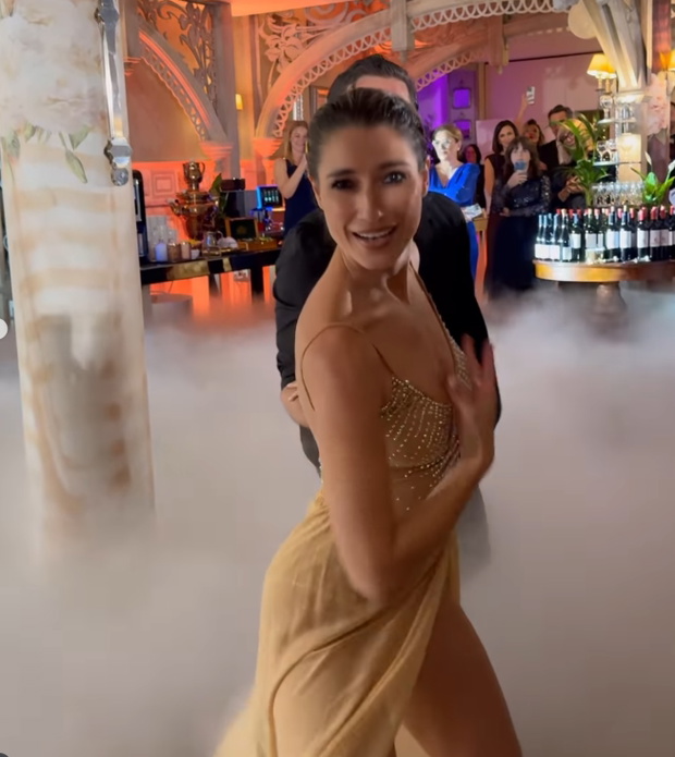 Lenka Kliment zatańczyła na weselu Cichopek