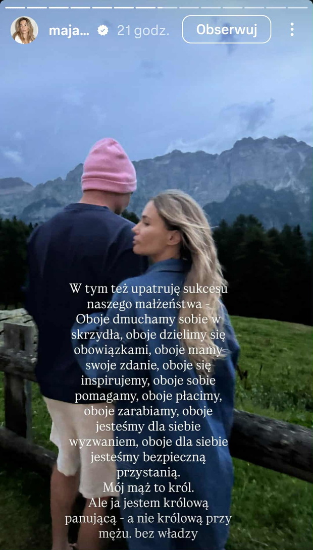 Maja Bohosiewicz o sekrecie udanego związku