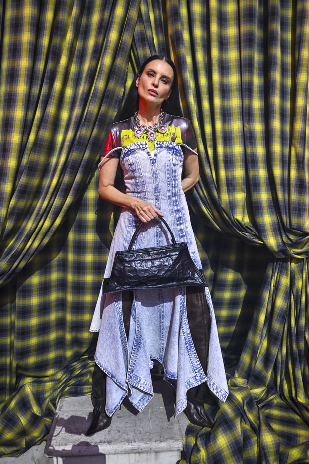 Joanna Horodyńska na imprezie Glenn Martens H&M