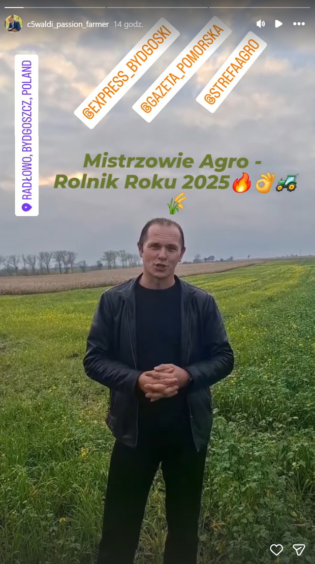 Waldemar z Rolnik szuka żony nowina