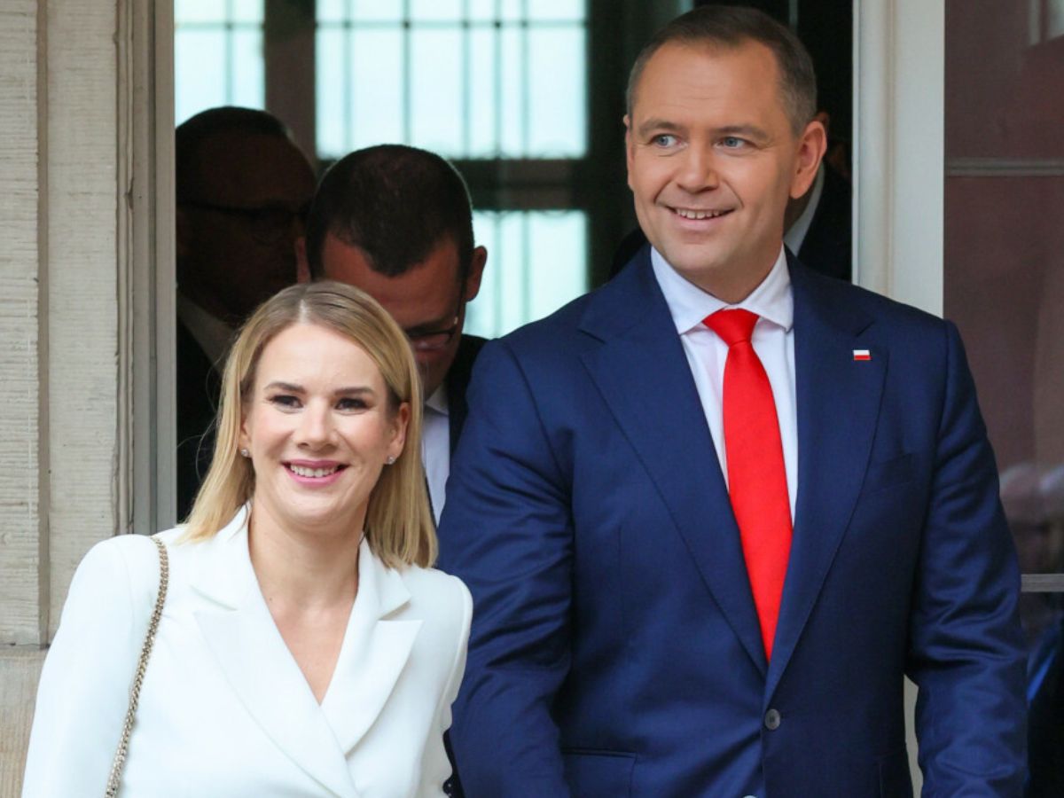 Marta Nawrocka takiego widoku z pewnością się nie spodziewała