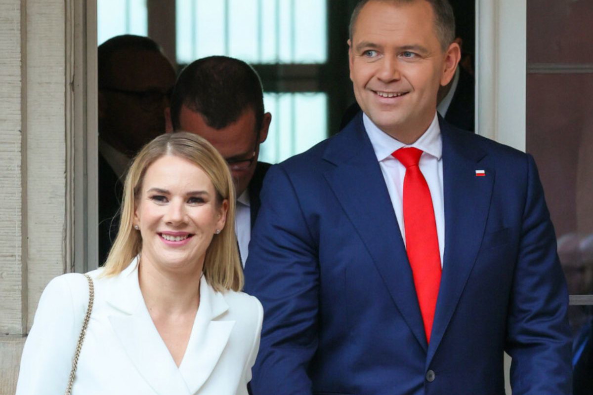 Marta Nawrocka takiego widoku z pewnością się nie spodziewała