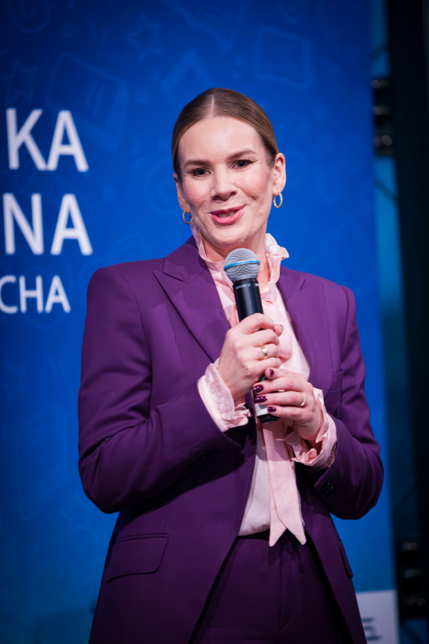 Marta Nawrocka na spotkaniu z Klubem Przedsiębiorczych Mam w Kielcach