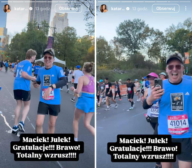 Syn Macieja Kurzajewskiego towarzyszy ojcu w podróży poślubnej z Katarzyną Cichopek
