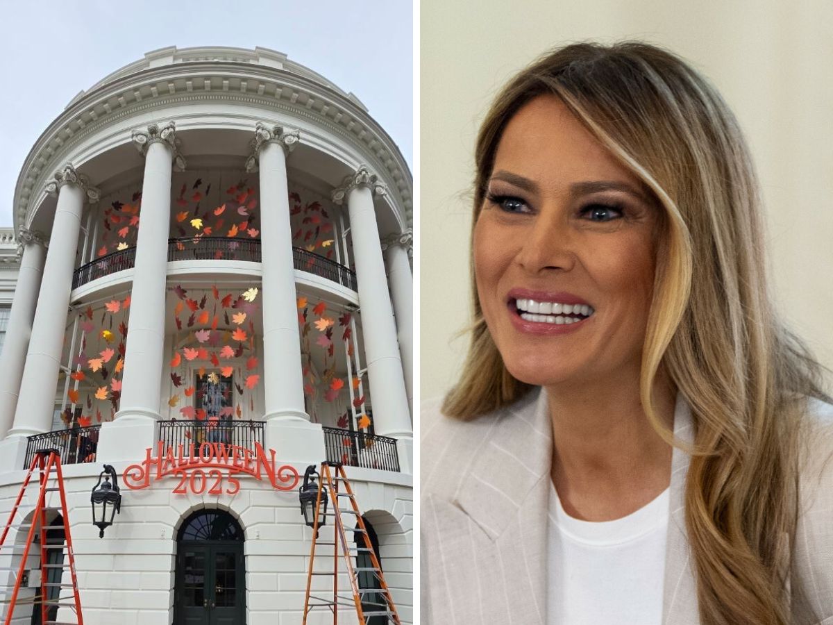 Melania Trump urządziła Biały Dom na Halloween