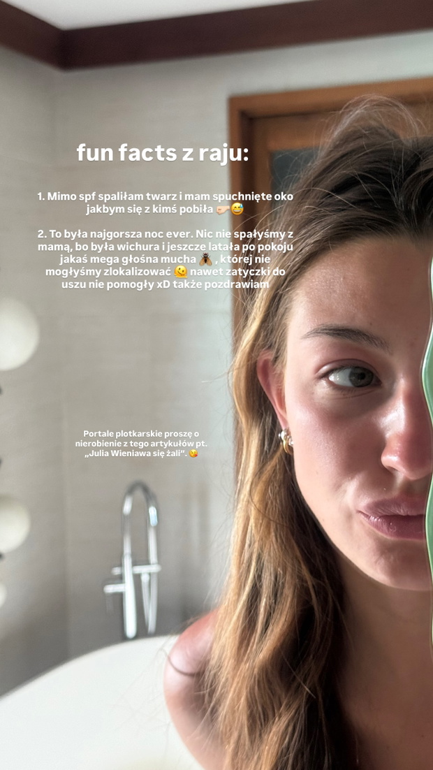 Julia Wieniawa przeżyła trudne chwile na wakacjach