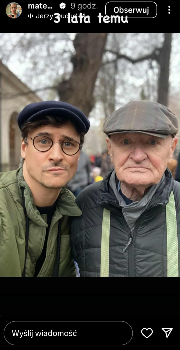 Wzruszające wspomnienie Mateusza Damięckiego o ojcu