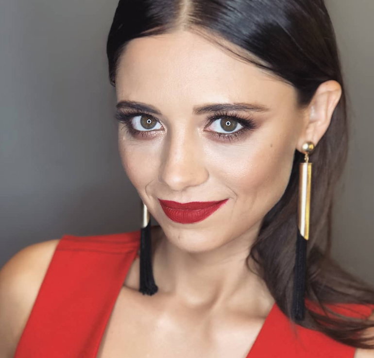 Adriana Kalska bez makijażu