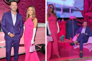 Małgorzata Rozenek i Radek Majdan na premierze Barbie