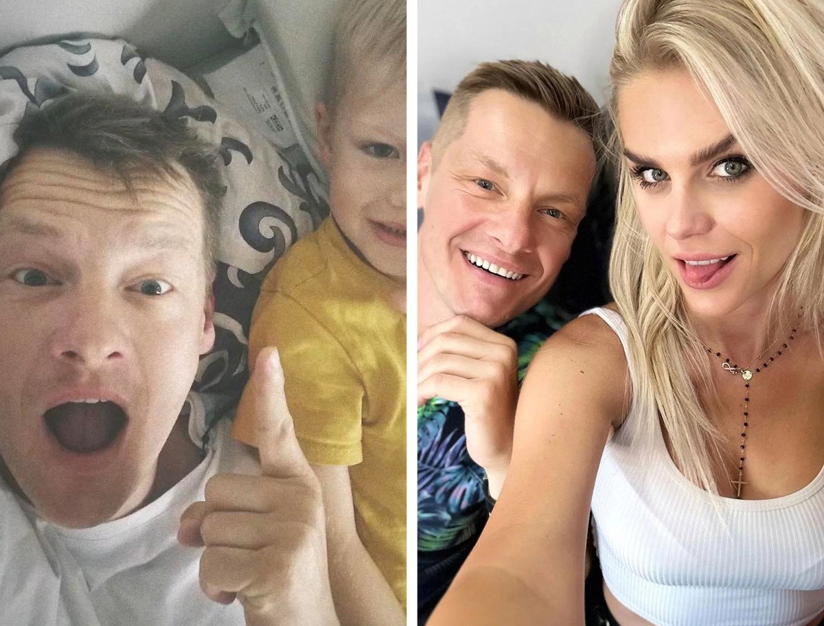 Marcin Mroczek świętuje urodziny syna