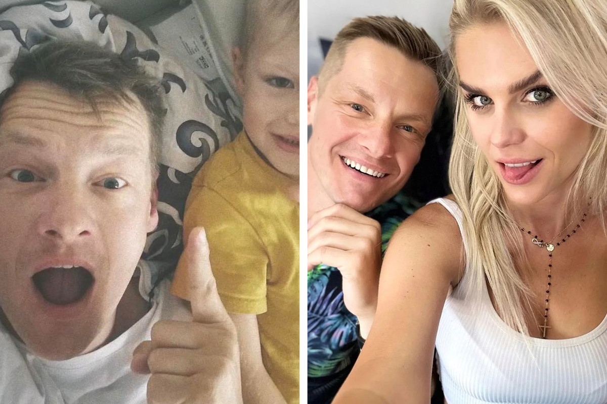 Marcin Mroczek świętuje urodziny syna