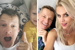 Marcin Mroczek świętuje urodziny syna
