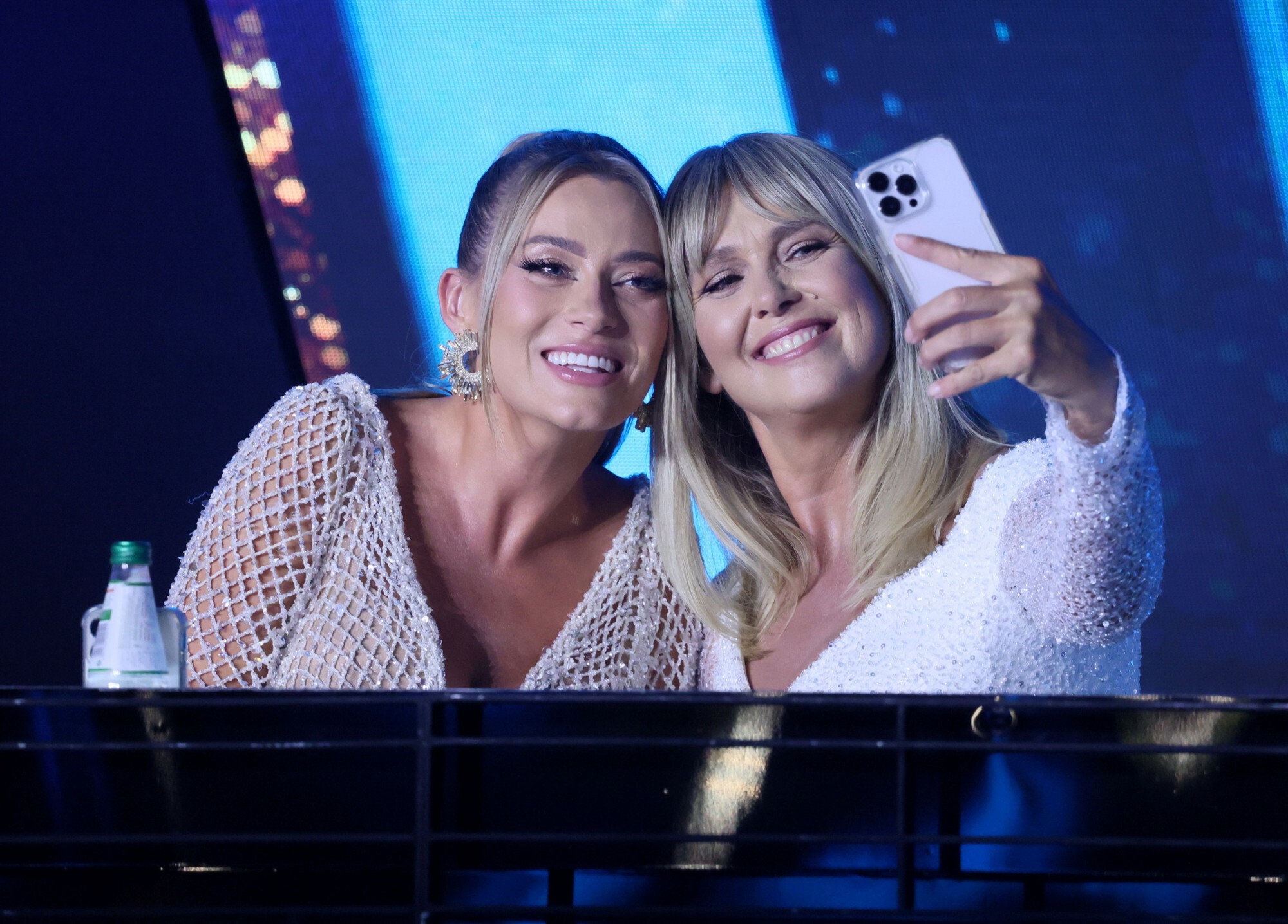 Marcelina Zawadzka i Ewa Wachowicz na wyborach Miss Polski 2023