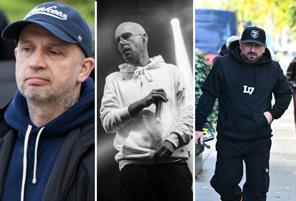 Gwiazdy żegnają Pono. Liroy, Peja, Jongmen, Jakub Żulczyk fot. Lukasz Gdak/East News;  Artur Szczepanski/REPORTER; Artur Zawadzki/REPORTER
