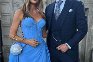 Małgorzata Rozenek i Radosław Majdan na balu u Omeny Mensah