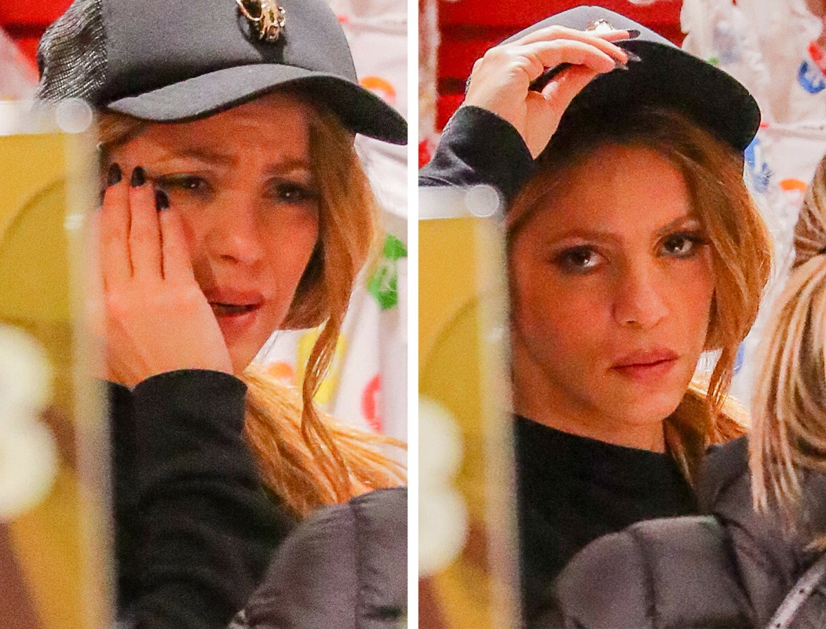 Shakira płacze w sklepie