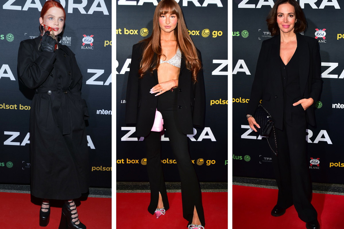 Gwiazdy na premierze filmu Zadra