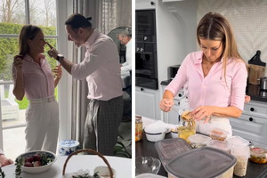 Małgorzata Rozenek pokazała, jak spędza Wielkanoc