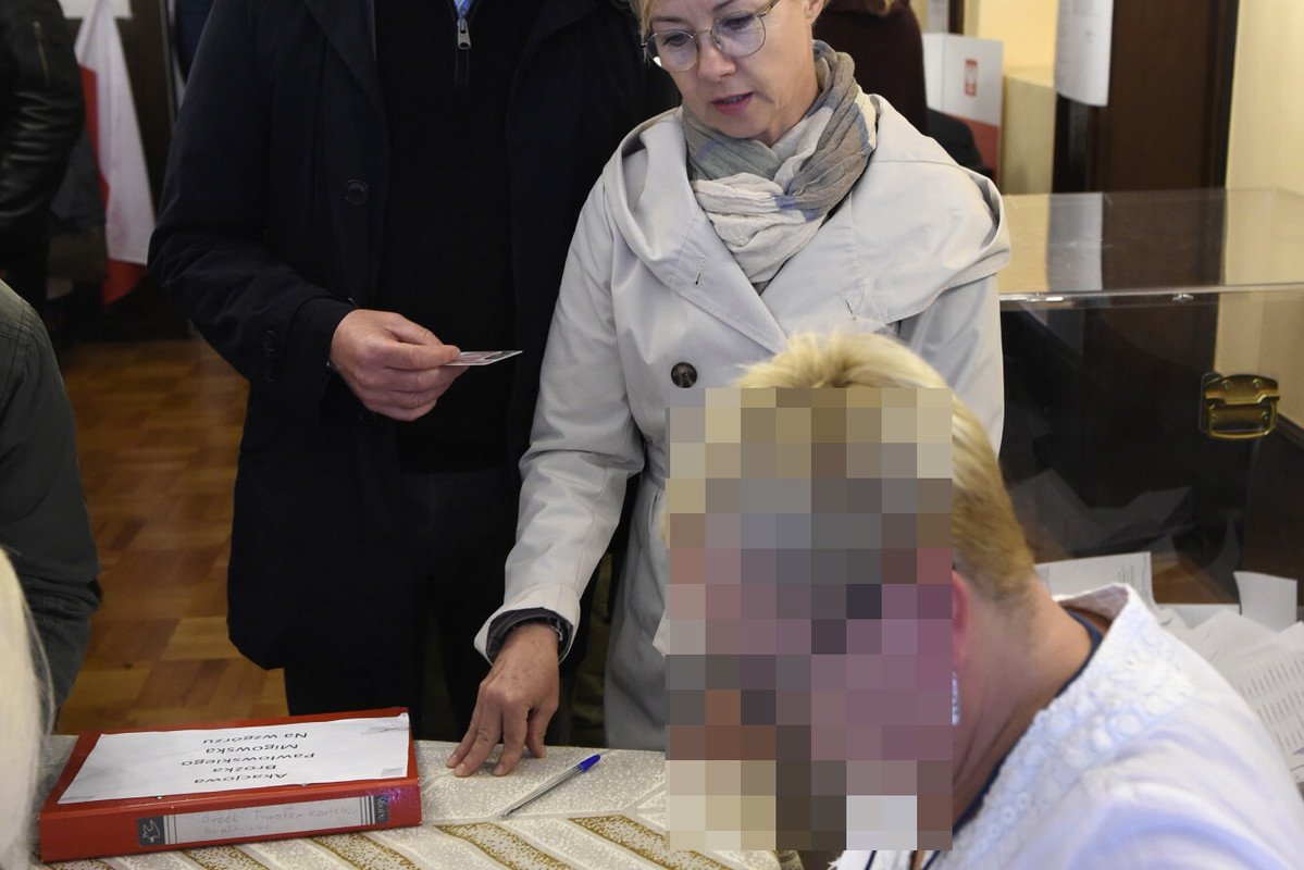 Mirosław Baka z żoną