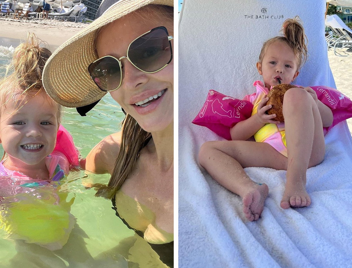 Joanna Krupa z córką Ashą