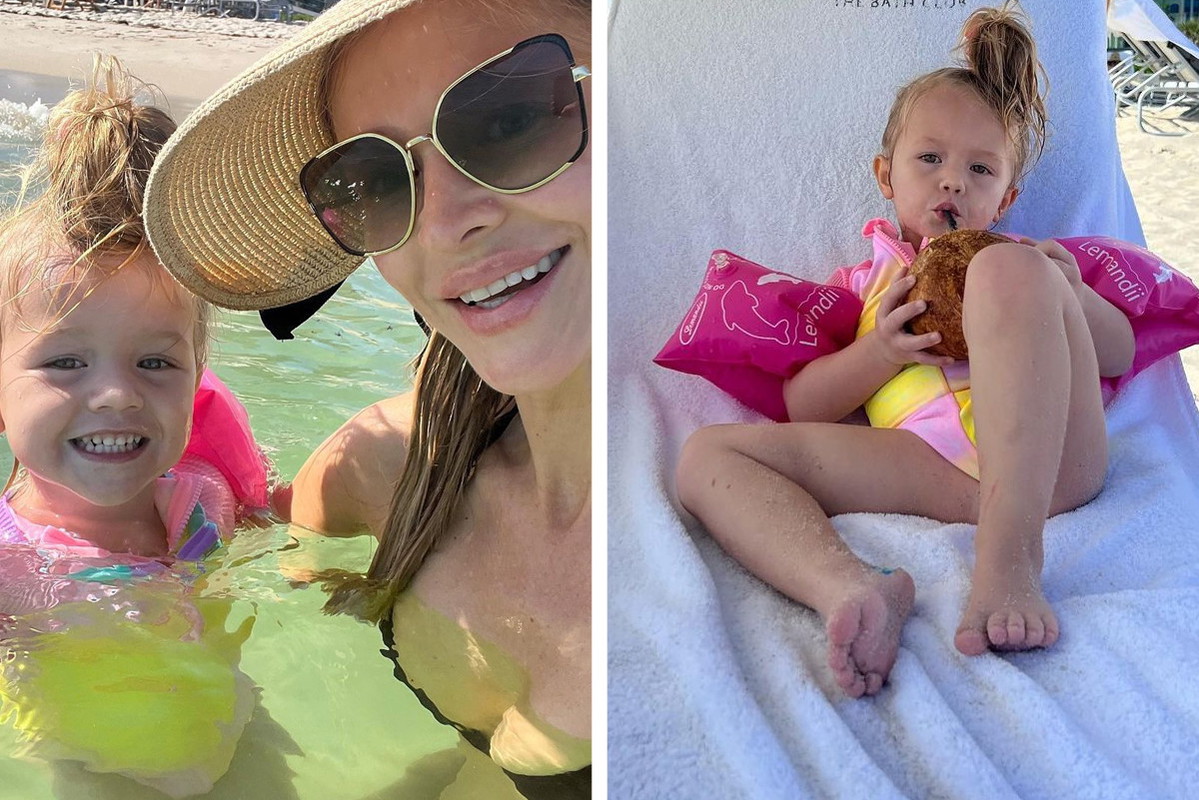 Joanna Krupa z córką Ashą