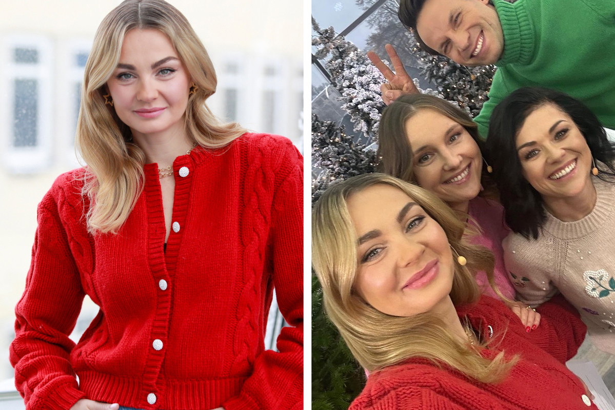 Małgorzata Socha z Kasią Cichopek