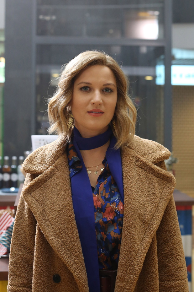 Plan serialu MECENAS PORADA, 08.12.2020, fot.WBF, na zdj. Aleksandra Domanska