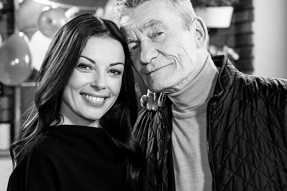 Kasia Glinka żegna Krzysztofa Kiersznowskiego