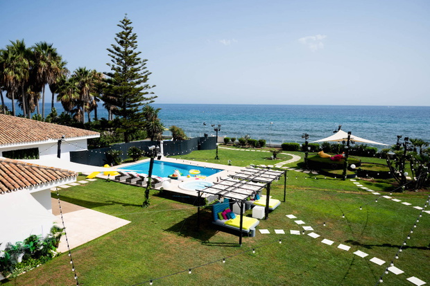 Love Island, day1, villa, Polsat/Piotr Filutowski