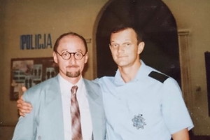 Cezary Pazura i Andrzej Niemirski
