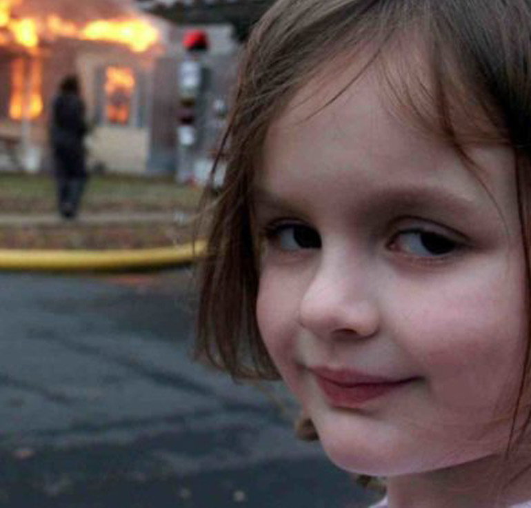 Jak wygląda dziewczynka z mema "Disaster Girl" dziś?