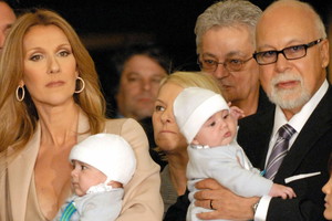 Celine Dion z dziećmi