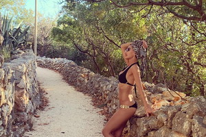 Justyna Steczkowska w bikini na wakacjach