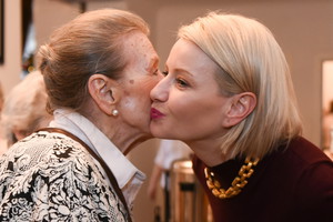 Eugenia Herman z Małgorzatą Kożuchowską