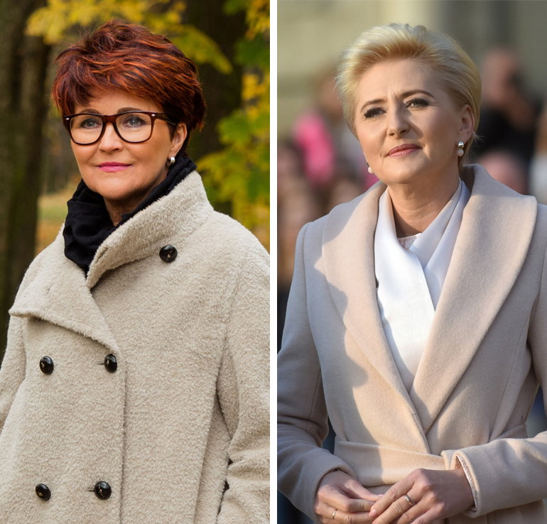 Jolanta Kwaśniewska ocenia Agatę Dudę