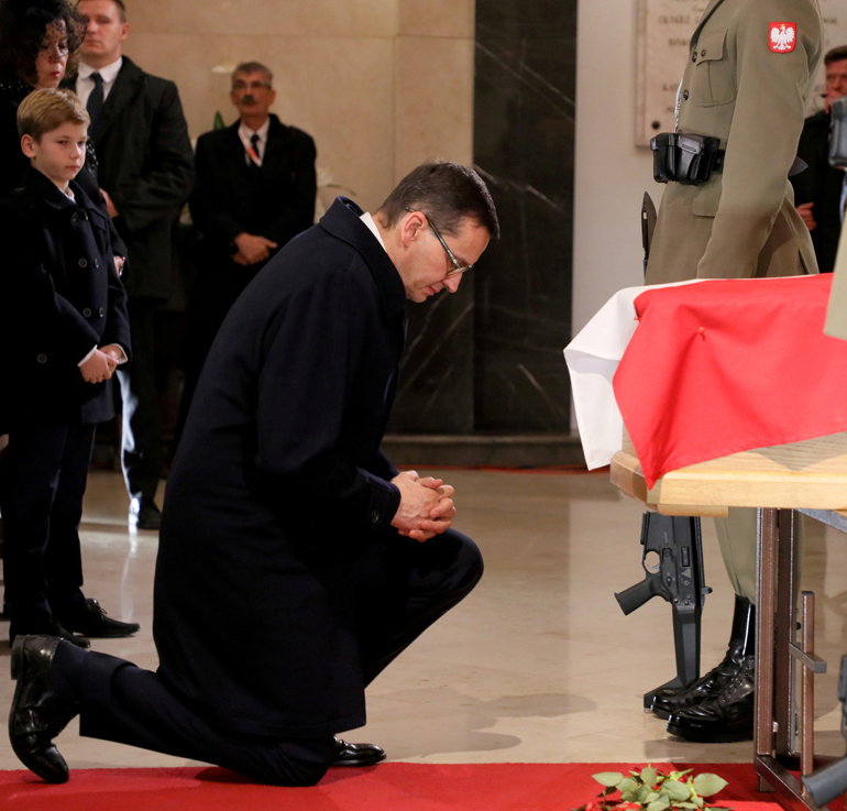 Mateusz Morawiecki żegna ojca, Kornela Morawieckiego