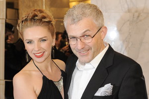 Julia Chmielnik z Hubertem Urbańskim