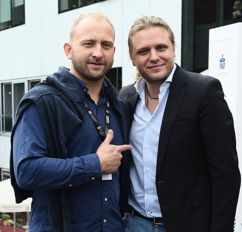 Borys Szyc żegna Piotra Woźniaka Staraka
