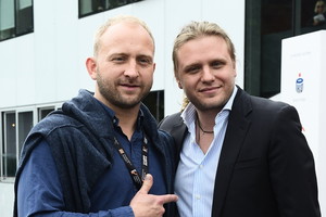 Borys Szyc żegna Piotra Woźniaka Staraka
