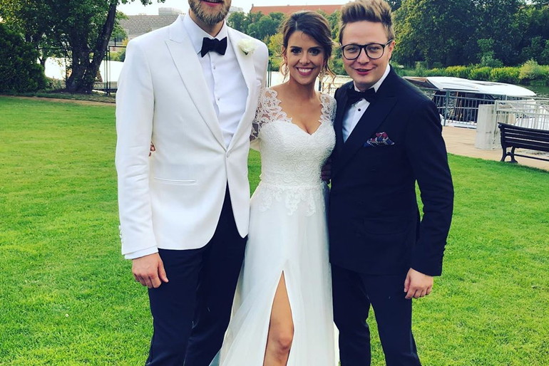 Wesele Moniki Mazur - goście na ślubie aktorki "Na sygnale"
