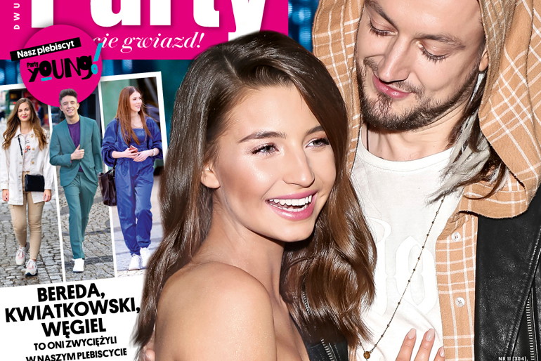 Julia Wieniawa i Baron na okładce Party