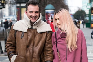 Mateusz Ziółko z żoną, Marianną