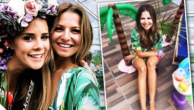 Anna Lewandowska na poprawinach