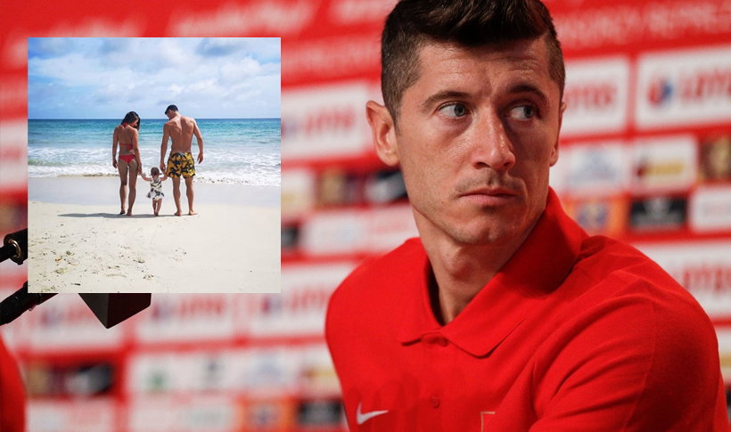 Robert Lewandowski o wakacjach