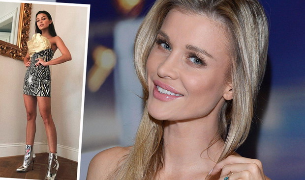 Julia Wieniawa i Joanna Krupa w tej samej sukience