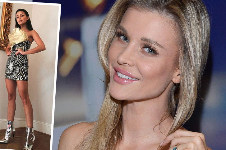 Julia Wieniawa i Joanna Krupa w tej samej sukience