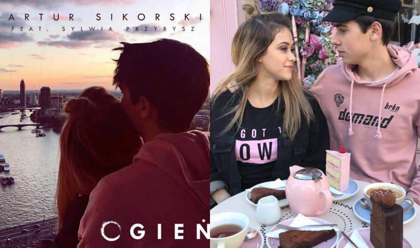 Artur Sikorski i Sylwia Przybysz razem w Londynie