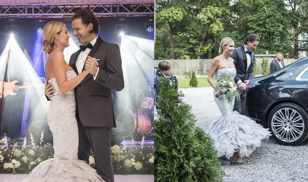 1. rocznica ślubu Małgorzaty Rozenek - zdjęcia